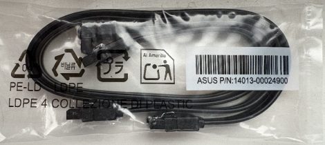 eredeti ASUS SATA III (6Gb/s) adatkábel csomag - ASUS P/N: 14013-00024900 eredeti ASUS SATA III (6Gb/s) adatkábel csomag - ASUS P/N: 14013-00024900