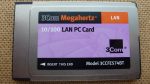   3Com Megahertz PCMCIA 10/100 LAN PC Card 3CCFE574BT hálózati kártya - kábel nélkül