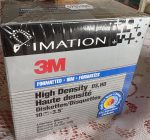   3M Imation DS HD 1,44MB floppy lemez 10 db Made in U.S.A. 1997