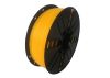 GEMBIRD FILAMENT TPE FLEXIBLE YELLOW, 1,75 MM, 1 KG - TPE flexibilis nyomtató szál - sárga 3DP-TPE1.75-01-Y