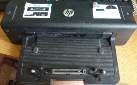 HP dokkoló állomás HSTNN-I11X docking station A7E32AA port replikátor USB 3.0 - 2012