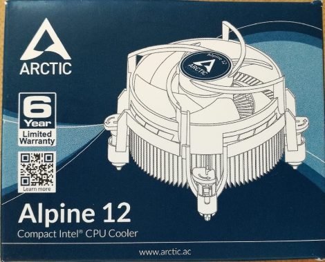 Arctic Alpine 12 s115x processzor hűtő ACALP00027A