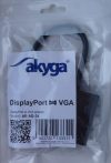 Akyga DisplayPort-VGA adapter átalakító AK-AD-36 15 cm Akyga DisplayPort-VGA adapter átalakító AK-AD-36 15 cm