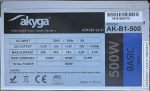   Akyga AK-B1-500 500W ATX PC tápegység 12 cm-es hűtőventilátorral