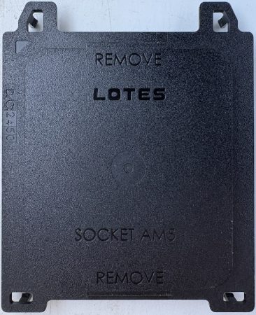 alaplap CPU foglalat védő műanyag burkolat AMD Socket AM5 - cpu cover