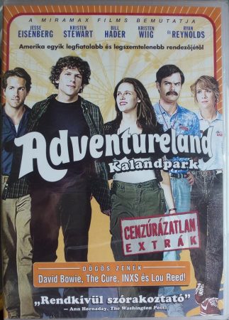 Adventureland - Kalandpark - Cenzúrázatlan extrák - DVD lemez celofánban - 2009