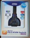 ATEN 2-Port PS/2 KVM Switch - 2PC PS/2 CS-62+Kábel