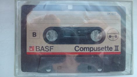 BASF Compusette II magnó adat kazetta SK 637