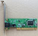   Belkin 10/100 Mbit PCI ethernet hálózati kártya - Realtek RTL8039 chip