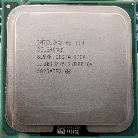 Intel Celeron 430 1.80GHz/512/800/06 processzor SL9XN s478 cpu
