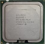  Intel Celeron D 341 2.93GHz/256/533 processzor SL98X s775 cpu 2004