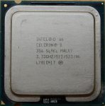   Intel Celeron D 356 3.33GHz/512/533 processzor SL9KL s775 cpu