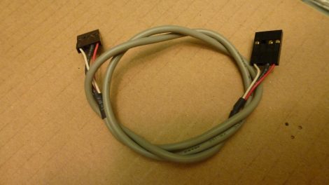 Optikai meghajtó sztereó hangkábel - CD audio kábel - CD/DVD audio cable 4 pin