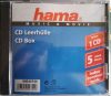 hama CD vagy DVD tok 5 db.