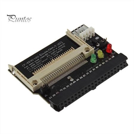 CF-IDE40 mama adapter - alaplapba dugható - Card Reader IDE 40 pin female to Compact Flash vertical