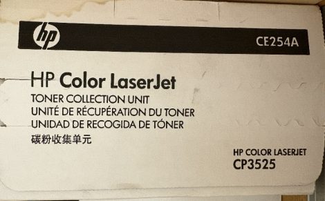 HP Color LaserJet CP3525 lehulló festék gyüjtő tartály HP Color LaserJet CP3525 lehulló festék gyüjtő tartály