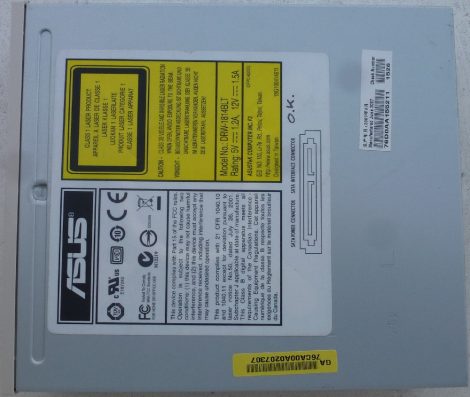 Asus DRW-1814BLT Sata DVD-író LightScribe fehér 2007