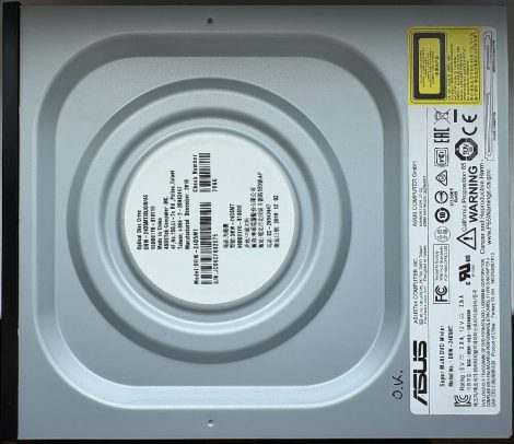 Asus DRW-24D5MT Sata DVD-író fekete 2018 C2 E-Green - M-Disc