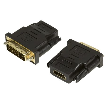 DVI papa - HDMI 1.4 mama átalakító adapter 4 cm HDMI to DVI A-HDMI-DVI-2