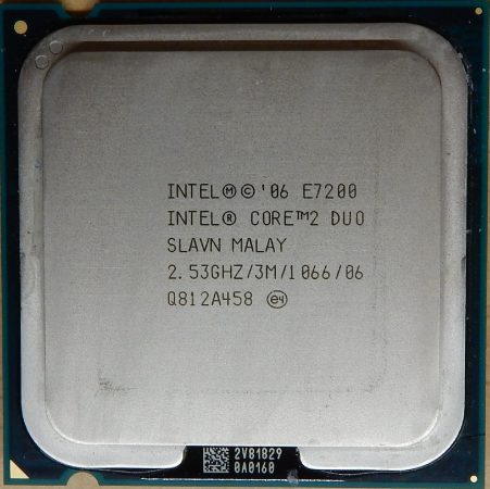 Intel Core 2 Duo E7200 2.53GHz/3M/1066 processzor SLAVN s775 cpu