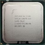   Intel Core 2 Duo E7300 2.66GHz/3M/1066/06 processzor SLAPB s775 cpu 2006