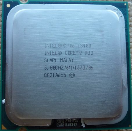 Intel Core 2 Duo E8400 3.00GHz-6M-1333 processzor SLAPL s775 cpu