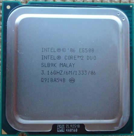 Intel Core 2 Duo E8500 3.16GHz/6M/1333 processzor SLB9K s775 cpu