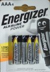 Energizer Alkaline Power alkáli vékony ceruza elem 1,5V AAA 4 db LR03