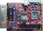   MSI G31TM-P21 MS-7529 Ver. 1.6 s775 alaplap FSB 800, 1066, 1333, 1600 - DDR2