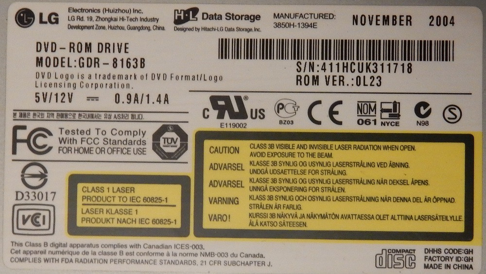 Lg gdr-8163b Windows xp driver download