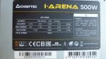   Chieftec I-ARENA GPA-500SB 500W ATX tápegység 12 cm-es hűtőventilátorral