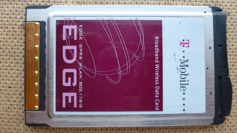 T-Mobile PCMCIA mobilinternet kártya - GT Combo EDGE - EDGE-GPRS-WLAN 802.11b-g