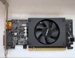   GigaByte NVidia GeForce GV-N710D5-1GL Rev.1.0 PCIe 1GB VGA kártya Dual-link DVI-I - HDMI