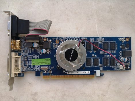 GigaByte GV-R645-1GI Rev. 1.0 1GB PCIe VGA kártya DVI, HDMI, VGA csatlakozóval