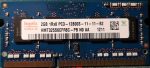   hynix 2GB DDR3 sodimm 1600MHz (PC3-12800S) laptop memoria modul HMT325S6CFR8C-PB
