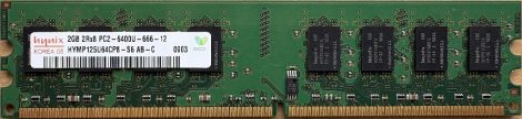 SK hynix HYMP125U64CP8-S6 2GB DDR2 PC2-6400U RAM modul SK hynix HYMP125U64CP8-S6 2GB DDR2 PC2-6400U RAM modul