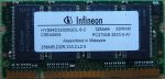   Infineon 256MB DDR 333MHz sodimm RAM modul PC2700S CL2.5 HYS64D32020GDL-6-C