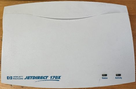 HP JetDirect 170X PrintServer J3258B J3258-61012 - J3258C J3258-61022 tápegység nélkül HP JetDirect 170X PrintServer J3258B J3258-61012 - J3258C J3258-61022 tápegység nélkül