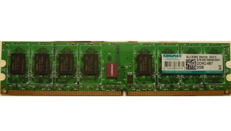 Kingmax KLCE88F-B8HS5 DDR2-667 2GB RAM modul DDR2-SDRAM 1.8V