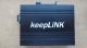 keepLINK KP-9000-45-5TX Industrial Switch DC12V-58V -30C ~ +75C IP40 5 portos 10/100Mbit-s ipari switch kettős táp