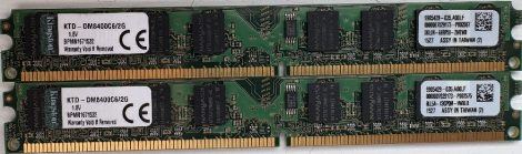 Kingston 2GB DDR2-800 RAM modul KTD-DM8400C6/2G Kingston 2GB DDR2-800 RAM modul KTD-DM8400C6/2G