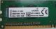 Kingston 2GB DDR3-1333 KVR13N9S6/2 PC3-10600 Kingston 9905595-011.A00LF 1.5V