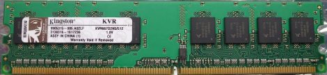 Kingston KVR667D2N5/512 512MB DDR2-667 RAM modul DDR2-SDRAM 1.8V
