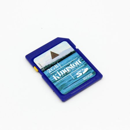 Kingston 2GB SD kártya - kék Kingston 2GB SD kártya - kék