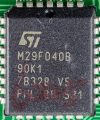ST M29F040B 512kx8 FLASH memory PLCC32 - 4 Mbit (512Kb x8, Uniform Block) Single Supply Flash Memory ST M29F040B 512kx8 FLASH memory PLCC32 - 4 Mbit (512Kb x8, Uniform Block) Single Supply Flash Memory