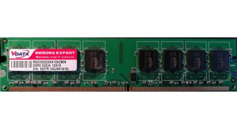 VDATA M2GVD2G3I4X10AZBOK 1GB DDR2-533 RAM modul DDR2-SDRAM