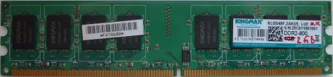 Kingmax DDR2-800 2GB 1GB címkével - Nanya M2Y2G64TU8HD5B-AC