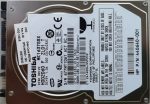   hibás TOSHIBA MK1637GSX 160GB 2,5" Sata notebook HDD merevlemez 100%/17%