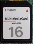 Canon MultiMediaCard 16MB MMC-16M