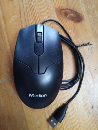 241229 Meetion egér MT-C100 USB optikai egér